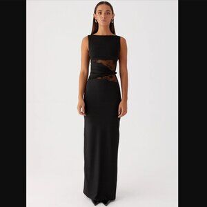 Peppermayo Karma Maxi Dress in Black